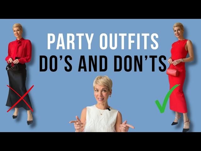 Party Outfits Mistakes And How To Fix Them