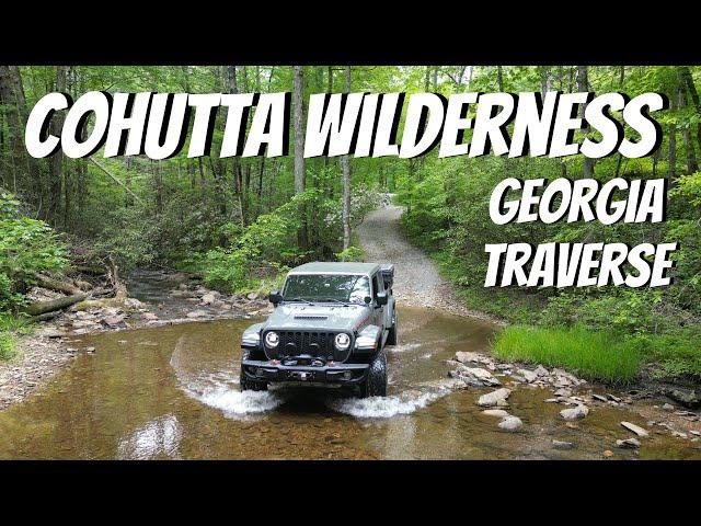 Cohutta Wilderness part of of the Georgia Traverse Memorial Day weekend 2023 in my Jeep Gladiator!