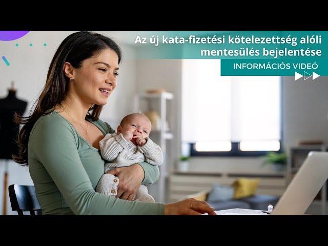 Az új kata-fizetési kötelezettség alóli mentesülés bejelentése - MKVKOK INFORMÁCIÓS VIDEÓ