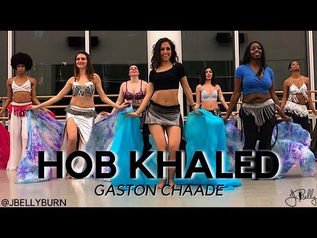 Veil Dance Class ""HOB KHALED" -  Gaston Chaade | @JBELLYBURN VEIL CHOREOGRAPHY