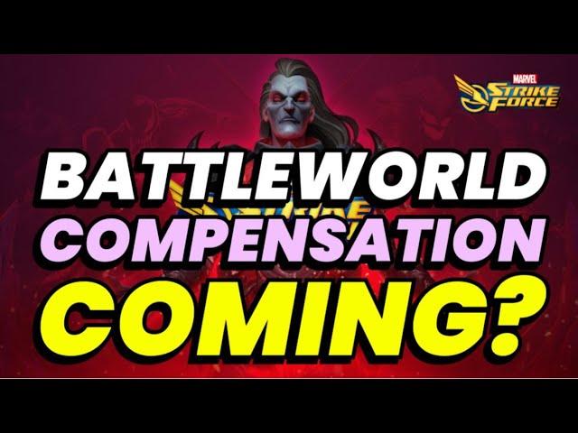 BATTLEWORLD TODAY! WEEKEND COMPENSATION COMING? DO NOT BUILD TEAMS YET! MARVEL Strike Force - MSF