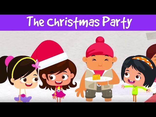 The Christmas Party | Kid's Christmas Party in India | Christmas Stories For Kids | Jalebi Street