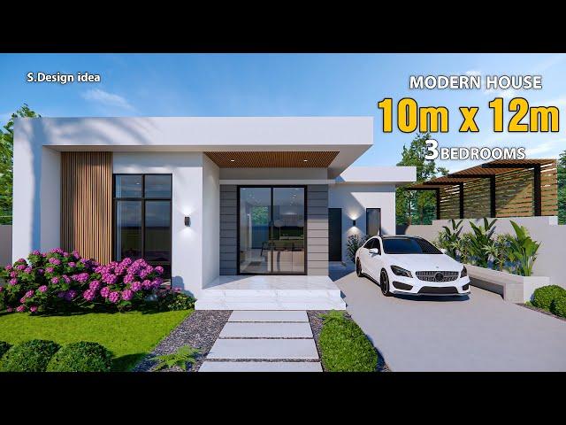 Amazing Modern House Design with Car parking | 10m x 12m (3Bedrooms)