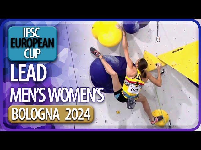 IFSC European Cup | Lead Finals | Bologna | 2024