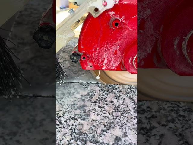 Scx cutting FULL SIZE thick and hard GRANITE tile