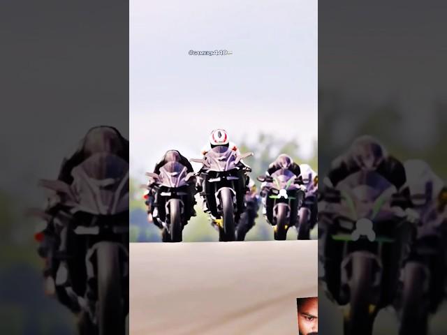 Kawasaki Ninja H2R ️🪐 fastest superbike on planet motorcycle superfast rider stunt #shorts #viral