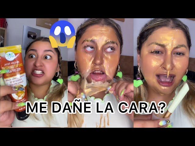 PONIÉNDOME 100 CAPAS DE MASCARILLA DE ORO  me la arranque! CAROLATV