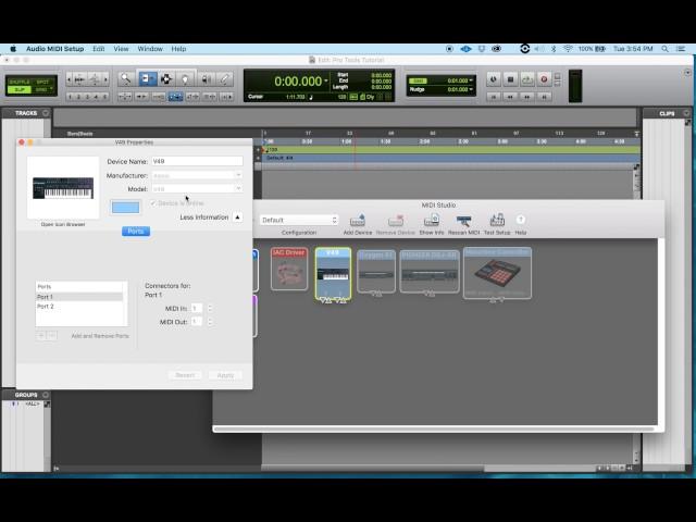 MIDI Setup: How To Configure MIDI Studio in AMS