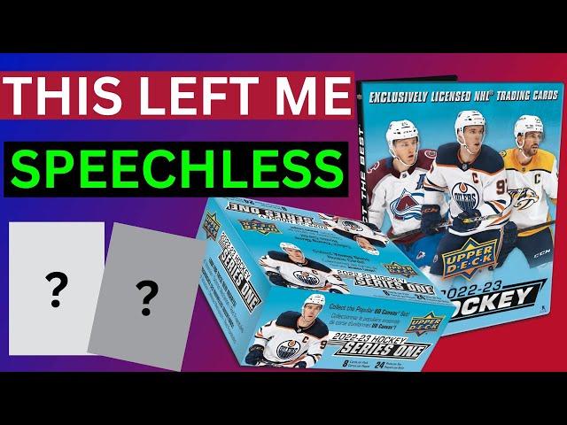 INSANE!! OPENING A 2022-23 UPPER DECK SERIES 1 RETAIL BOX AND BINDER!!