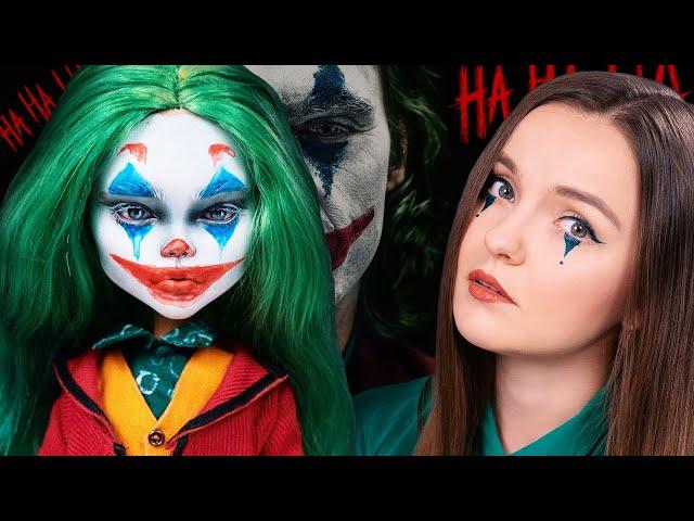 Joker OOAK doll: review and unboxing, Monster High to Joaquin Phoenix repaint