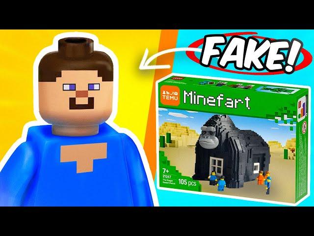 I tried CHEAP LEGO MINECRAFT KNOCKOFFS