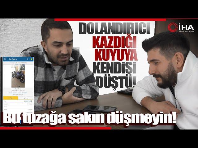 Dolandırıcı Sazan Sarmalına Kendisi Dolandı