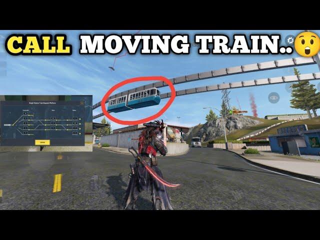 How to Call and use  moving train in new KRAI map