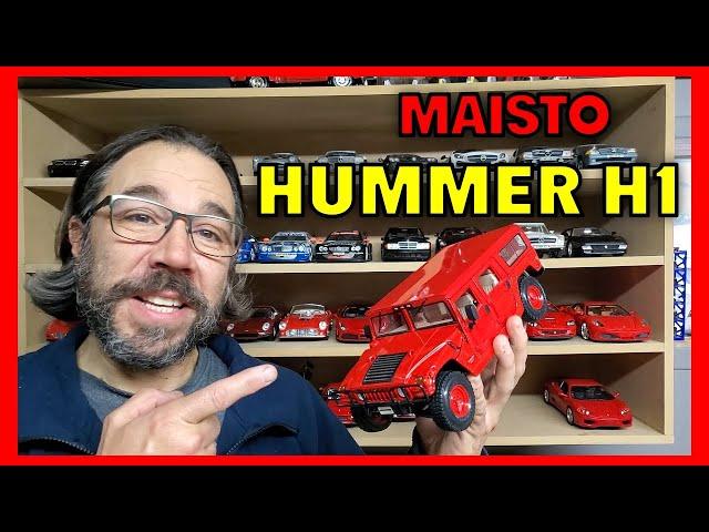 Maisto Hummer H1 1/18 scale review and customisation