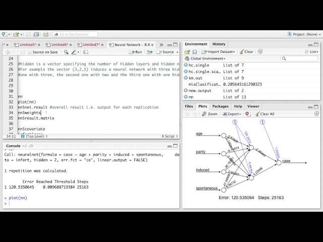 R-Session 11 - Statistical Learning - Neural Networks