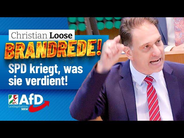 SPD kriegt, was sie verdient! – Christian Loose (AfD)