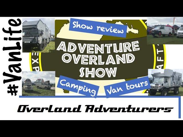 Adventure Overland Show 2019 - Overlander 4x4 Van Tours and Show Review