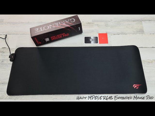 Havit GameNote Mouse Pad Unboxing and Review