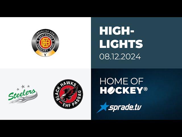 08.12.2024 - Highlights - Bietigheim Steelers vs. EHF Passau Black Hawks