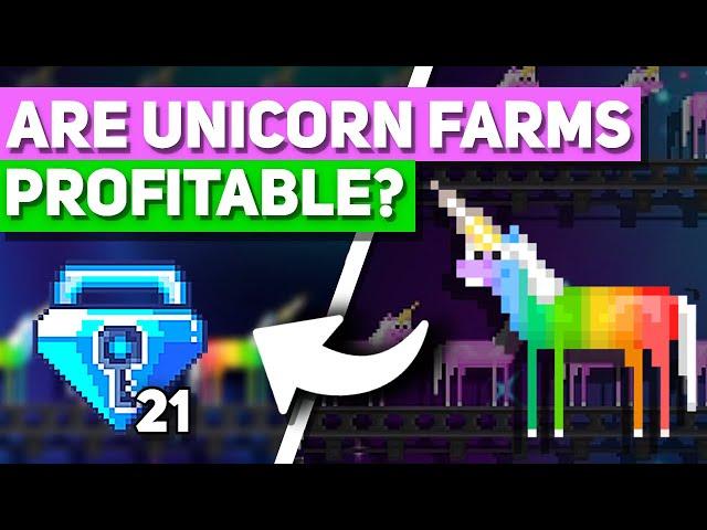 Are Unicorn Farms Profitable? (1 Week Profit) Growtopia