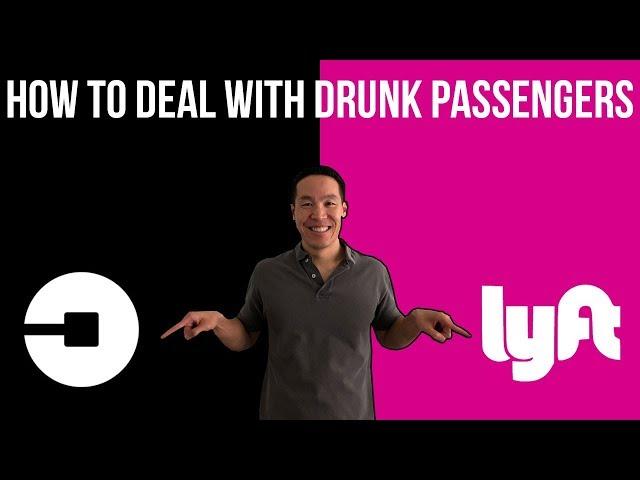 How to Deal with Drunk Passengers on Uber or Lyft