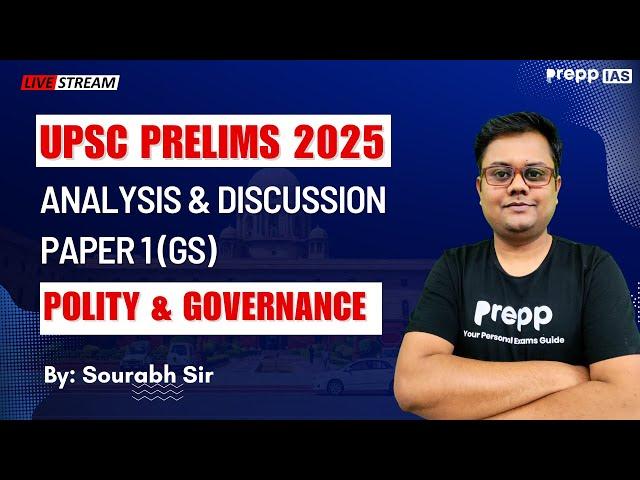 UPSC Prelims 2025 Polity & Governance Analysis: Key Questions, Trends & Cut-off Insights! #UPSC2025