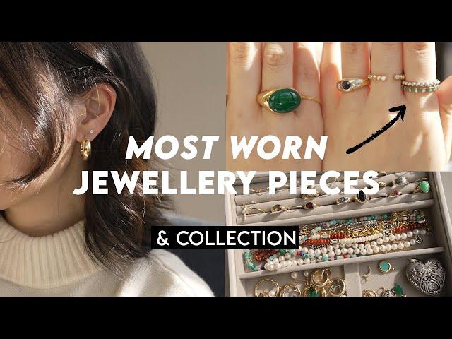 JEWELLERY COLLECTION & Most Worn Everyday Pieces (2023) | Ft. Mejuri, Monica Vinader, Vintage Pieces