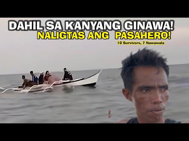 Kwento ng 10 survivors sa lumubog na Motorboat!