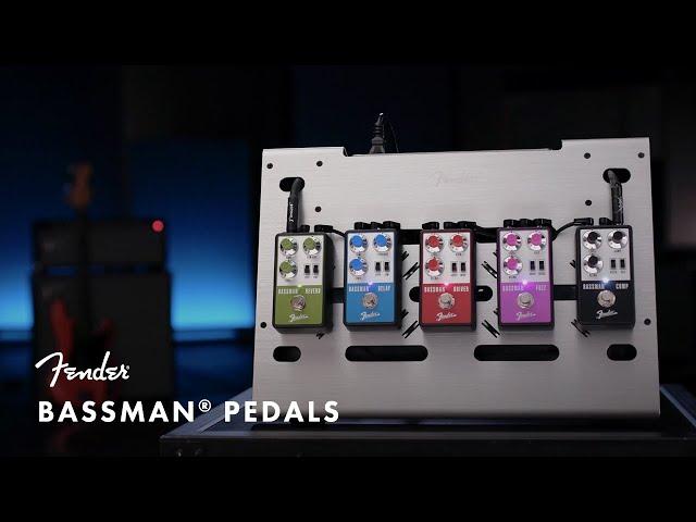 Exploring the Bassman Pedals | Fender