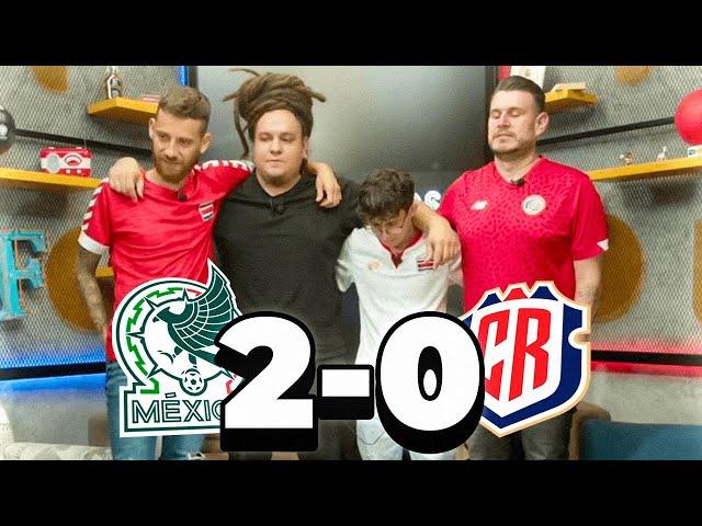 REACCIÓN MÉXICO 2-0 COSTA RICA | COPA ORO *OTRA DECEPCIÓN*