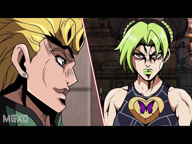 Jojo's Bizarre Adventure: What If - Jolyne vs Giorno (Jotaro vs Dio Animated Parody)