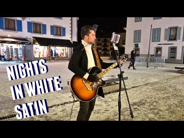 Nights In White Satin - Acoustic Cover, live in Chamonix-Mont-Blanc, France