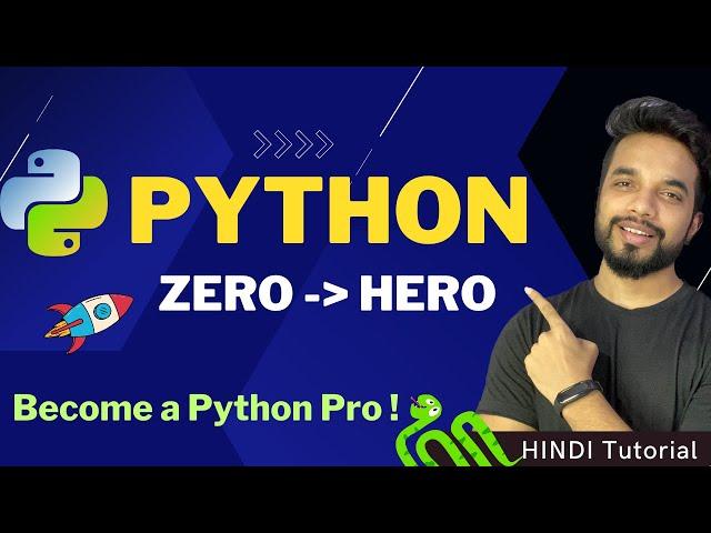 PYTHON For Beginners In One Video  Very Simple Examples | MPrashant