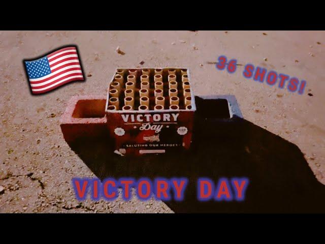 Victory Day 36 Shot 500G Cake (The Great American Fireworks/Superior Fireworks)