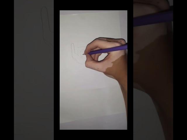 How to draw human heart easy method