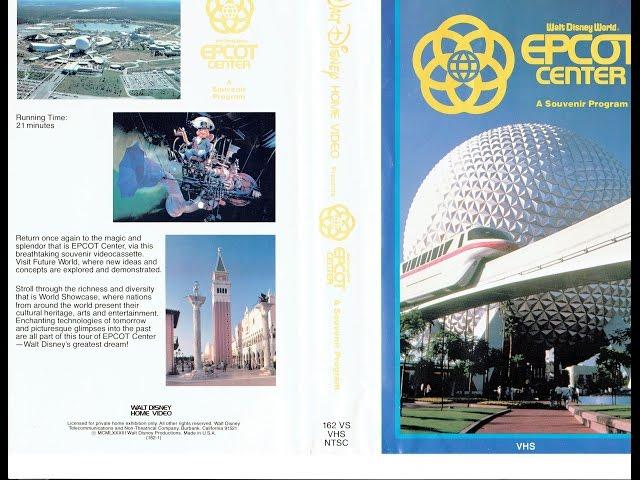 Epcot Center - A Souvenir Program ~ 1983 - InteractiveWDW
