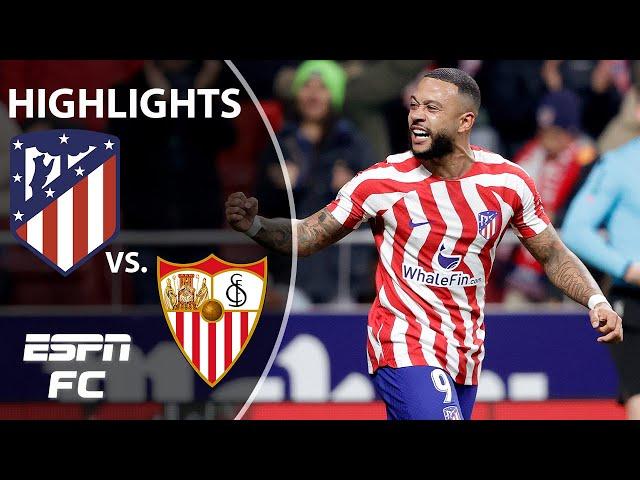 Atletico Madrid vs. Sevilla | La Liga Highlights | ESPN FC