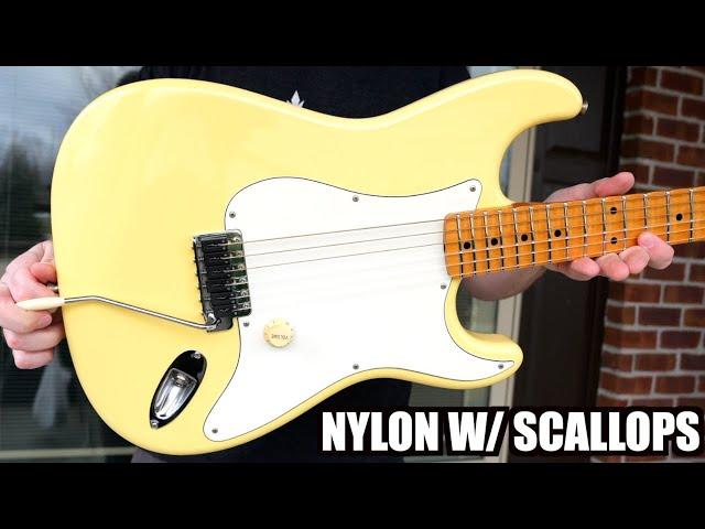 This Guitar Sounds AMAZING (No Pickups!) | 1996 Fender Stratocaster Classical Nylon Yngwie STCL-YM