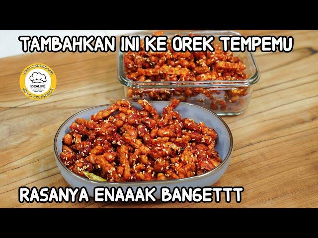 TAMBAHKAN INI KE OREK TEMPEMU RASANYA ENAK BANGEETT