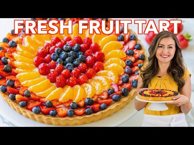 How To Make a Fruit Tart Recipe with Best Cream