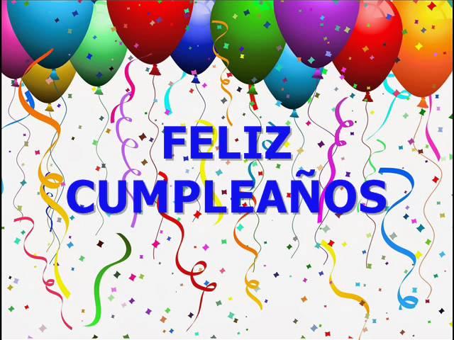 FELIZ CUMPLEAÑOS ORIGINAL - VERSION EN ESPAÑOL