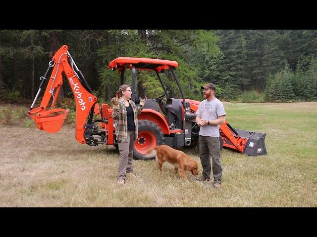 Dan and Sarah Introduce Their New Kubota L47 Tractor!