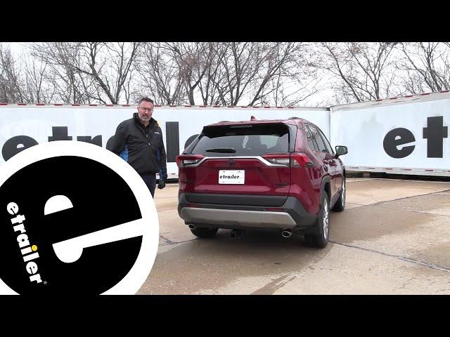 Step-By-Step Installation Tutorial for the etrailer Trailer Hitch Receiver on a 2023 Toyota RAV4