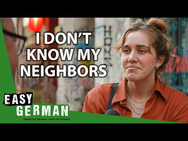 Do Germans Greet Their Neighbors? | Easy German 544