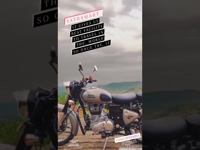 Bike travel instagram reels video #yatramart #reels #shorts #yatra #tours