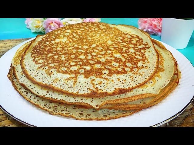 Ажурные БЛИНЧИКИ На Кефире / Оооочень Нежные / быстрый рецепт / канал Лайла