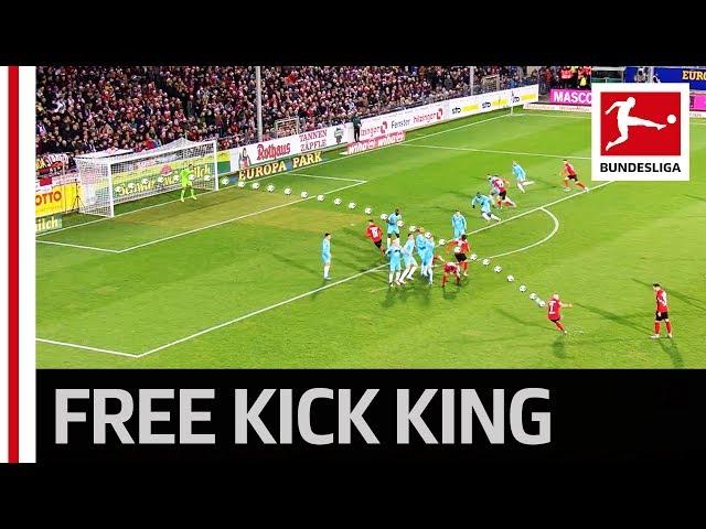 The Bundesliga's New Free-Kick Hero - All 8 Goals From Jonathan Schmid