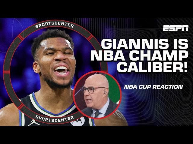 'With Giannis on the Bucks, THEY'RE CHAMPIONSHIP WORTHY!'  - Seth Greenberg reacts to NBA Cup | SC