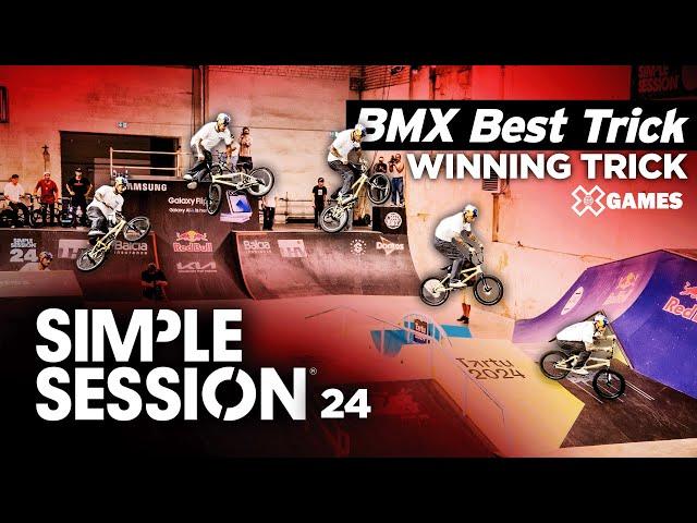 Simple Session 2024 | BMX Best Trick Winners | X Games