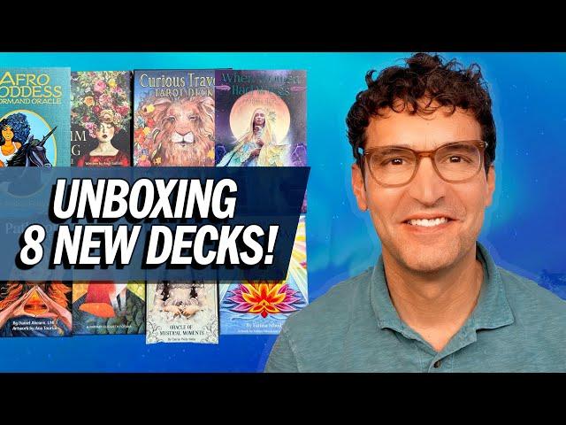 Unboxing / Mini-Review of 8 New Tarot & Oracle Decks!